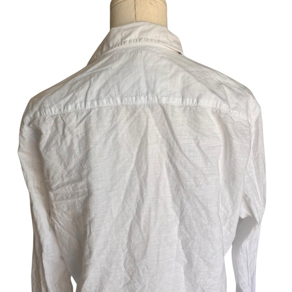 Frank & Eileen - “Eileen” White Button-Up Shirt 100% Cotton Sz XS - Picture 6 of 9